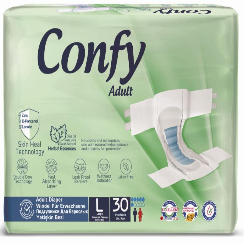 Підгузки для дорослих Confy Large (L) 30шт.